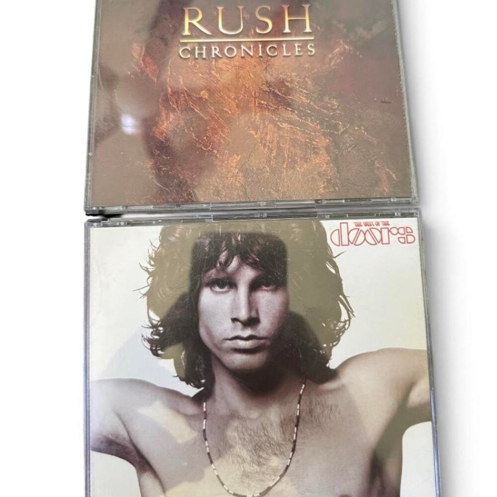 Rush Chronicles & The Best of The Doors | 2 Double CD Greatest Hits Collection